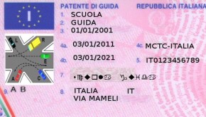 Patente-di-guida-card